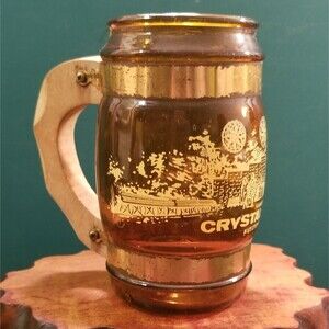 Vintage 1970s Famous Crystal Cave Kutztown PA Souvenir Siesta Ware Mug